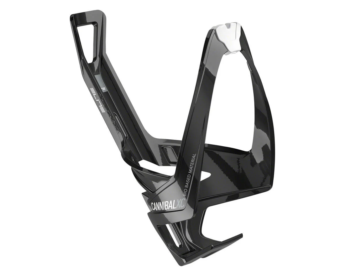 Elite Cannibal XC Bio Bottle Cage (Black/White)